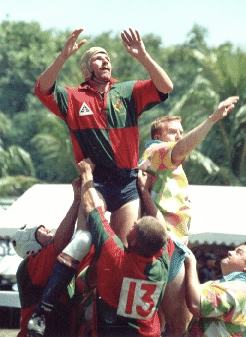 Panaga Crocs Line-out in Manilia,Philippines - Mar 01 